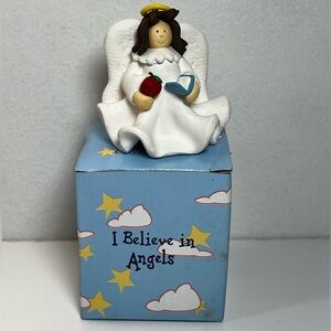 I Believe in Angels By Papel Giftware Claydough Figurine